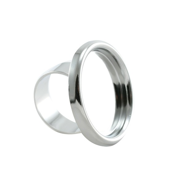 Code: 2310012    --- Bague plateau 25mm. Rebord large---