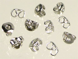 Code: D08094    --- Embout oreilles 5x4 Nickel---