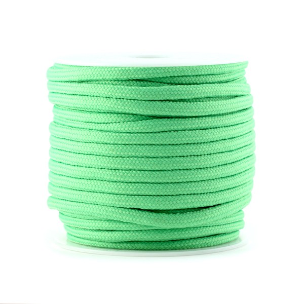 Code: 1086575    --- Corde Parachute ronde 6mm. Vert Clair---