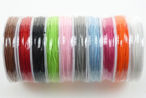 Code: D09176 (Soie 1mmx10mx10 rouleaux. Multicouleur) 