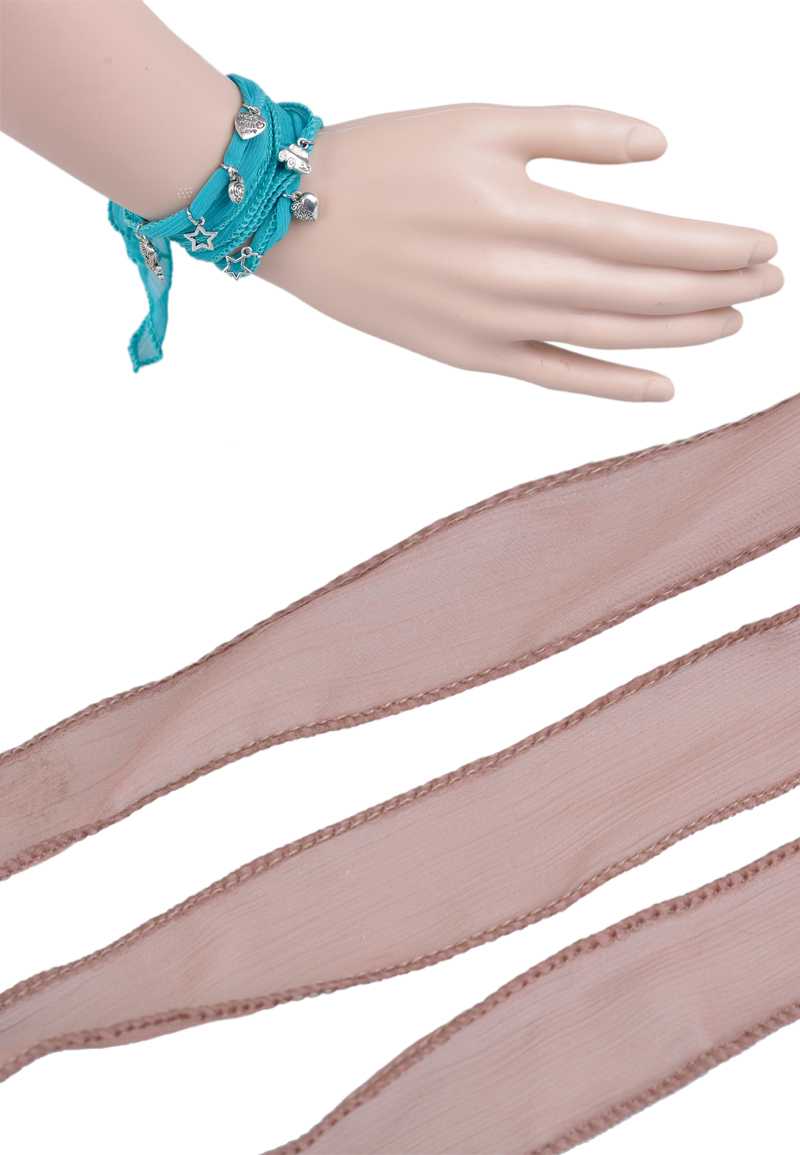 Code: D17753    --- Ruban Textile surfil L:100cm l: 30mm Marron---
