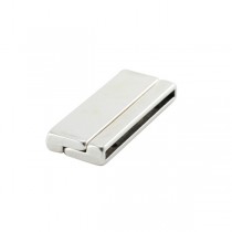 Fermoir magnétique métal 43x17 trou 40x2.5mm Code: 1086705 --- Fermoir magnetique 43x17 trou 40x2.5mm---