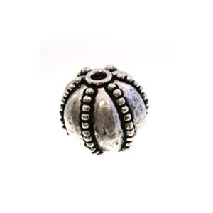 Code: 2100001    --- Metal rond travaille 19mm. Vx.Argent---