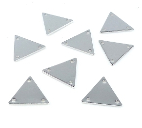 Code: D16899    --- Connecteur Metal Triangle  15x17mm. Nickel---