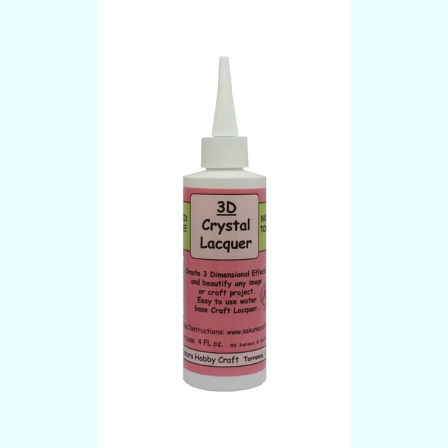 3D Crystal Lacquer 12 cl. Refill