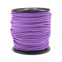 Elastique rond 3mm. Mauve