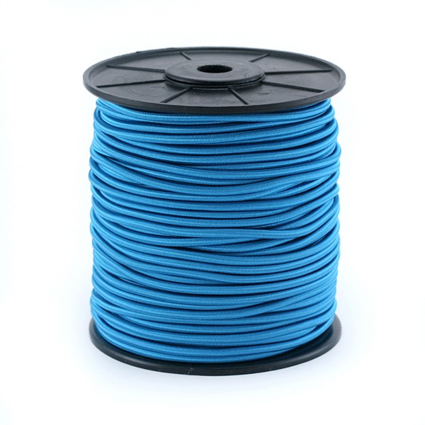 Elastique rond 3mm. Turquoise