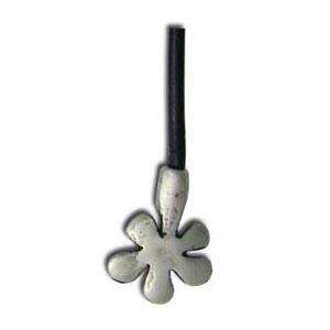 Embout metal Fleur 13x19mm.