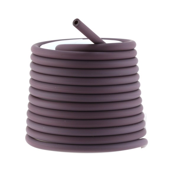 PVC creux 4mm. Opaque Mauve pastel