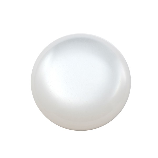 Cabochon 24mm. Polaris Blanc