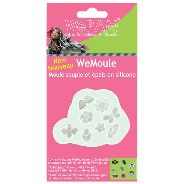 WeMoule Multi Fleurs Papillons