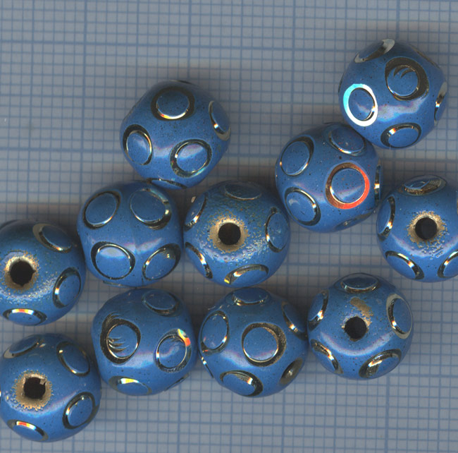 Esp. Aluminium 8mm. Bleu