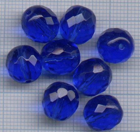 Bohême 10mm bleu fonce