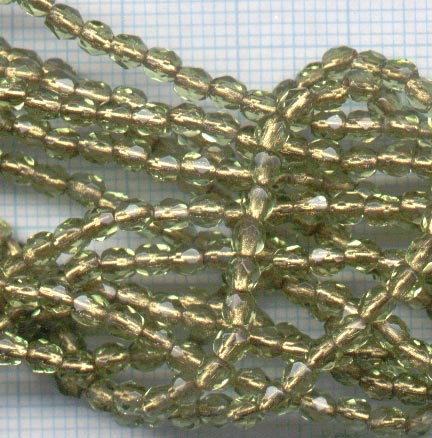 Bohême 3mm.vert-dore