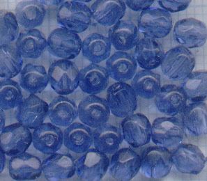 Bohême 4mm. Bleu N°2