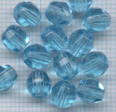 Boheme  Bleu-ciel 6mm.