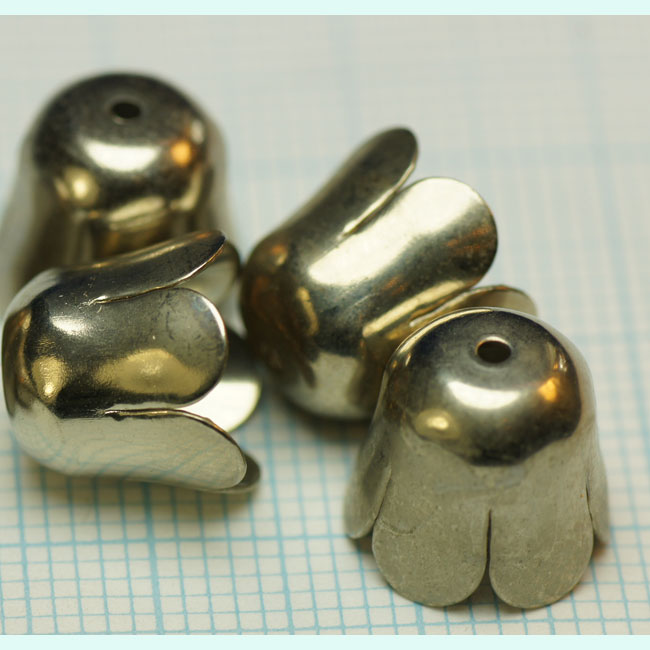 Calotte metal Tulipe 10x9 Acier