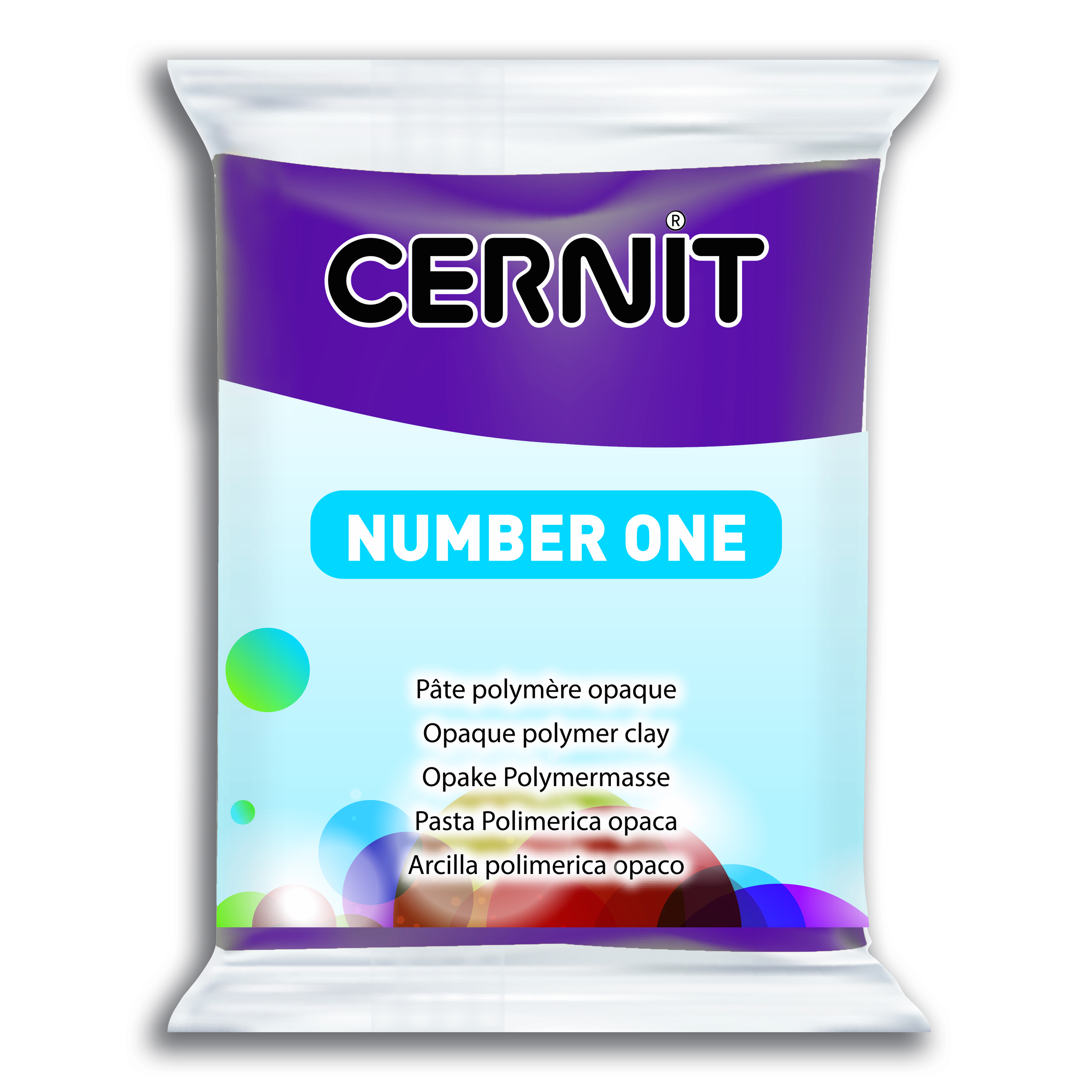 Cernit Number One 56g. Pourpre