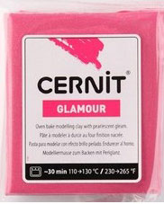 Cernit 56gr. Glamour Rouge Carmin -420-