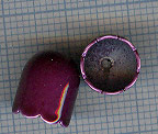 Calotte 11X9mm. Mauve