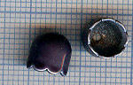Calotte 8X8mm. Indicolite