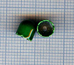 Calotte  6X6mm. Vert