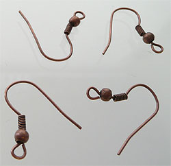 Pendants D'oreilles cuivre