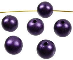 Perle 10mm. Synthetique Violet