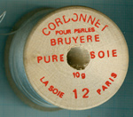 Bobine soie Bruyère N° 12 Blanc