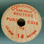 Bobine soie Bruyère N° 14 Blanc