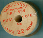 Bobine soie Bruyère N° 22 Blanc