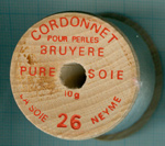 Bobine soie Bruyère N° 26 Blanc