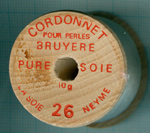 Bobine soie Bruyère N° 26 Blanc