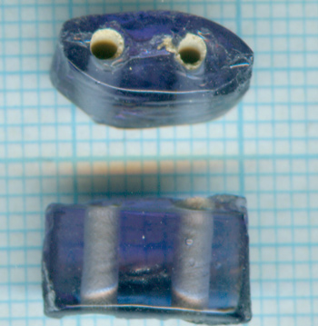 Verre 2 rangs mauve intercalaire