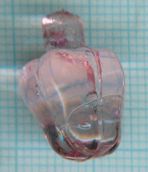 Poivron rose synthetique h18 l11mm.