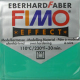 Fimo Effect 57g.  transparent vert