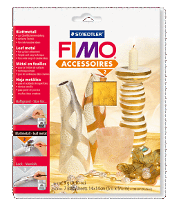 Fimo Metal 7 FeuillesAbalone