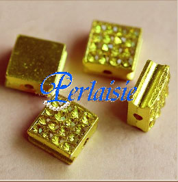 Code: B81913    --- Pave 10x10mm. Jaune---