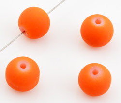 Code: D14776    --- 8mm. Silicone Orange Fonce---