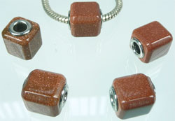 Code: D05208    --- Pandora Style, Cube 14x12, Mordore---