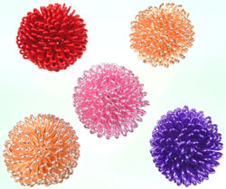 Code: D06179    --- 5 Pcs.Melange perle metal couleur +-20mm.---