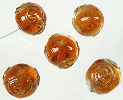 D06299    --- Italian style 15x13mm. Or-Topaze---    **Cliquez_sur_la_photo_pour_l'agrandir**