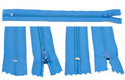 Code: D15421    --- Fermeture clair   19cm Bleu---