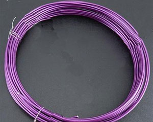Code: AW015    --- Alu 2mm x 6metres. Mauve---