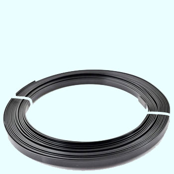 Code: D13335    --- Alu plat 5 mx5mm Noir---