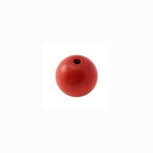 Code: 1200696    --- Bois ronde 8mm. Rouge---