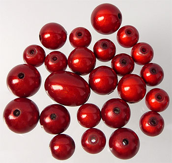 Code: D08735    --- Vrac Miracles toutes formes Rouge Fonce---