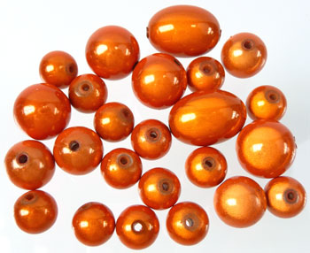 Code: D08740    --- Vrac Miracles toutes formes Orange---