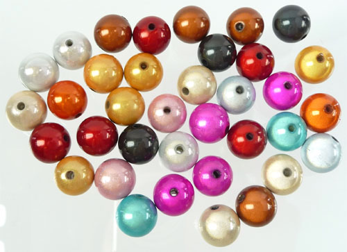 Code: D08745    --- Vrac perles Miracles 14mm. 35Pcs.---