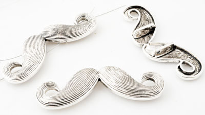 Code: D13240    --- Moustache separateur 2 trous. 56x15---